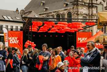 Frituur Paula en Sam Gooris kleuren stadsfestival MayDay van socialisten: “We vermoeden dat het dak er snel afgaat”
