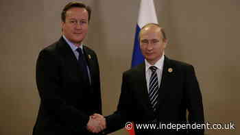 No way back for UK and Putin after Ukraine invasion, David Cameron says