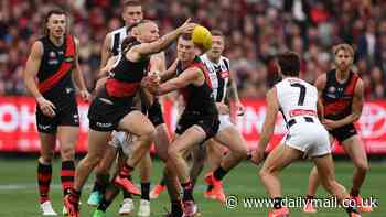 Essendon vs Collingwood - AFL Anzac Day LIVE: All the latest updates as incredible match finishes in a dramatic draw - with Jamie Elliott's incredible mark stealing the show