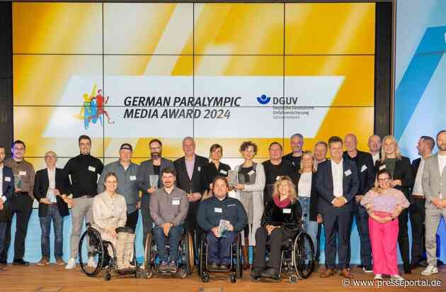 Berichterstattung über Behindertensport ausgezeichnet / Gesetzliche Unfallversicherung verleiht German Paralympic Media Award zum 23. Mal
