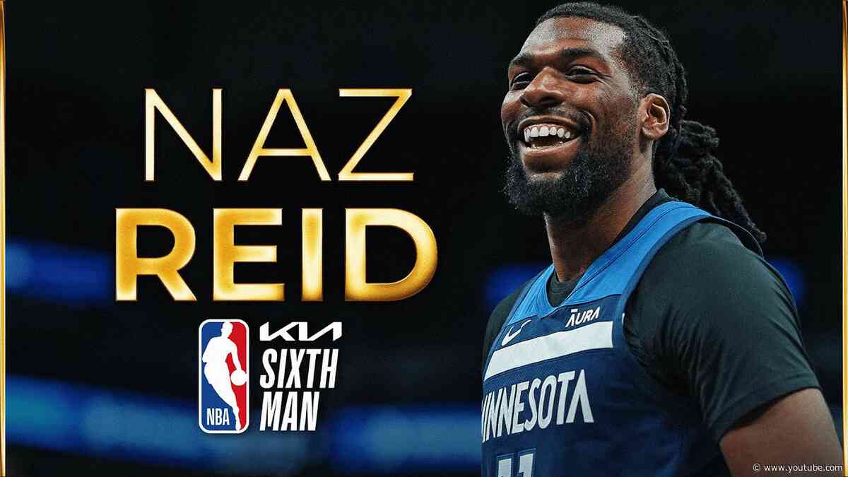 Naz Reid Wins The 2023-2024 NBA Kia Sixth Man of the Year Award! #KiaSixth
