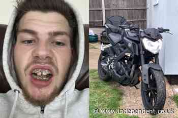 Motorbike rider who had jaw wired shut to save his life issues two-word plea to van drivers