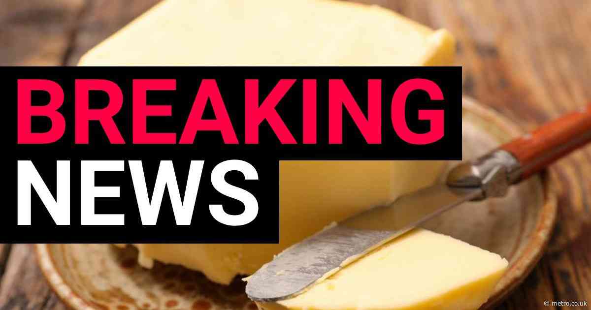 Urgent ‘do not eat’ warning issued over butter that may contain blue cloth