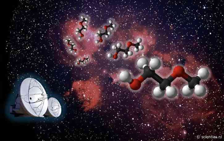 Astronomen hebben een nieuw molecuul ontdekt in de ruimte. En het is een heel bijzondere