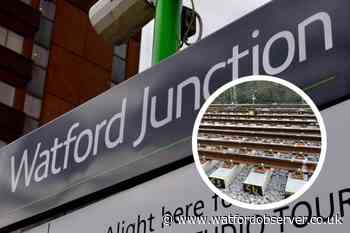 Train held at Watford Junction after hitting obstruction