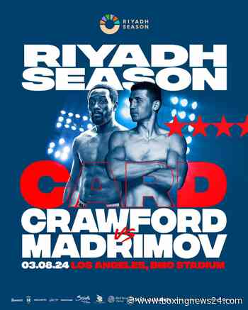 Crawford vs. Madrimov Live on DAZN on August 13 in Los Angeles