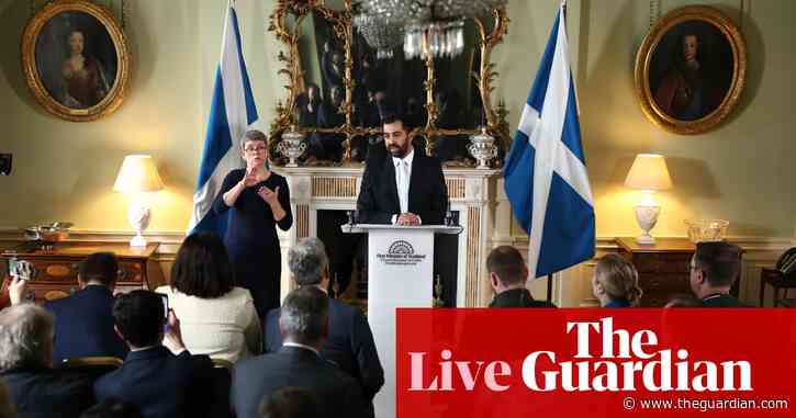 Humza Yousaf says deal with Greens ‘has served its purpose’ and ‘balance has shifted’ – UK politics live