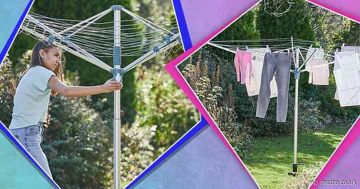 There’s £30 off this Lakeland rotary airer that will make air-drying clothes a breeze