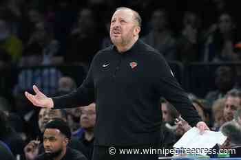 Thibodeau shows when he’s mad at his Knicks. They don’t mind, knowing the coach has them set to win