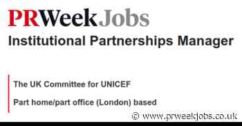 The UK Committee for UNICEF: Institutional Partnerships Manager