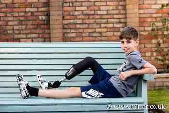 Little boy who lost his foot as a toddler now models for Primark, Amazon and Schuh