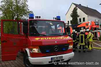 Höxter: Großfeuer in Fürstenau zerstört Wohnhaus