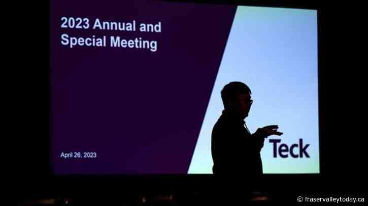 Teck Resources reports first-quarter profit down from year ago