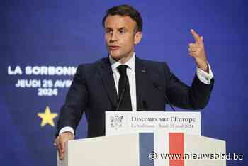 “Europa kan doodgaan”: Franse president Macron wil meer ambitie in EU