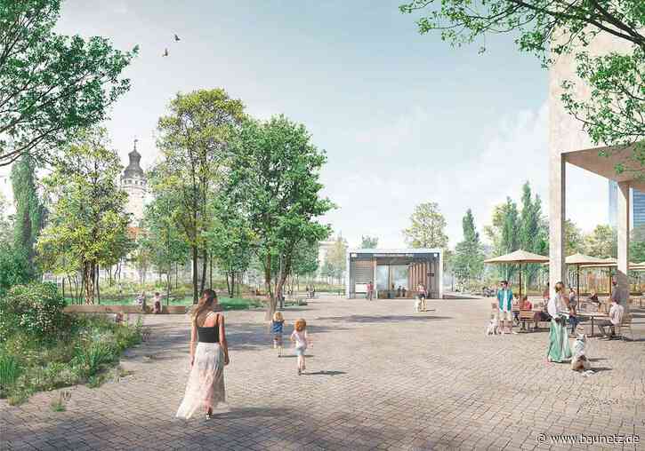 Klimakomfortinsel Wilhelm-Leuschner-Platz - Atelier Loidl gewinnt in Leipzig