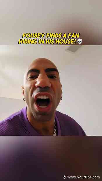 Fousey Finds A Fan HIDING In His House!
