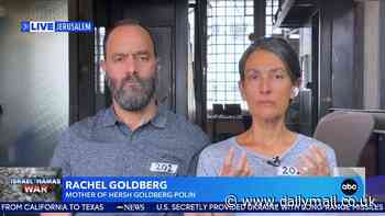 Hamas hostage Hersh Goldberg-Polin's parents share their emotional reaction to proof-of-life video