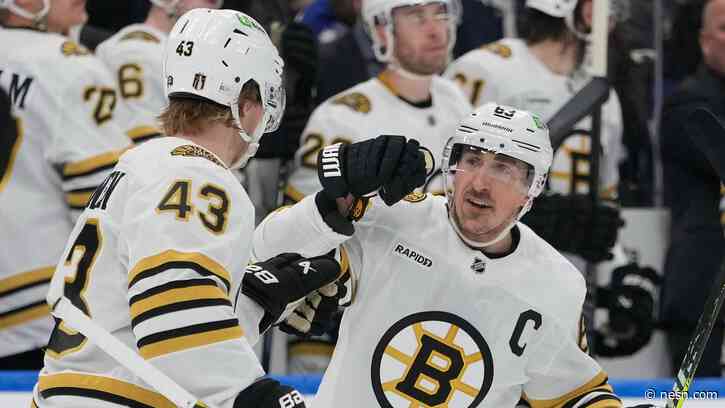 Ford Final Five Facts: Brad Marchand Ties Bruins’ Legend In Win