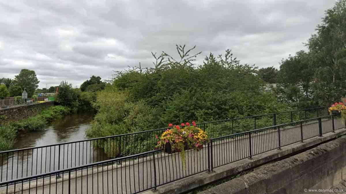 Woman's body is pulled from river as police arrest man in his 40s 'known to her'