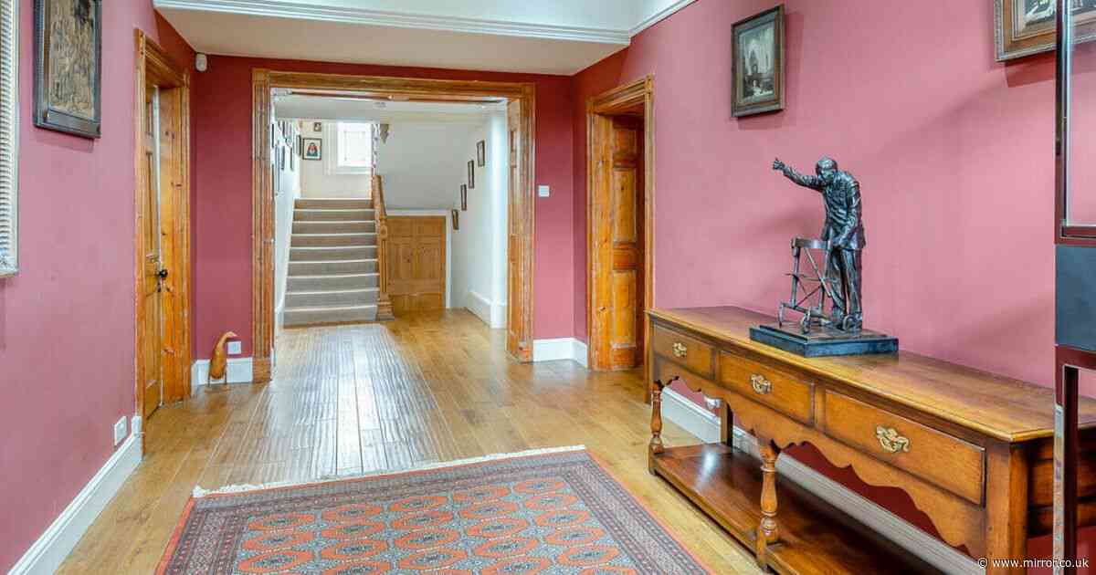 Inside Captain Tom's family home on sale for £2.25m complete with statue of veteran and moat full of fish