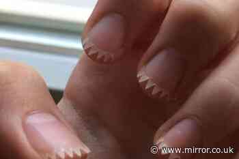 People left 'terrified' after spotting 'cursed' manicure - and now they can't sleep