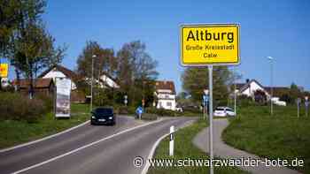 Im Rahmen der Straßensanierung: Altburg bekommt einen Radweg