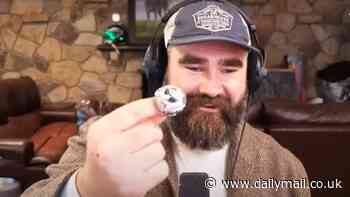 Jason Kelce addresses claims his Super Bowl ring was STOLEN after New Heights live show with Travis