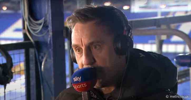 Gary Neville says Liverpool players will be ‘fuming’ with teammate after Everton defeat