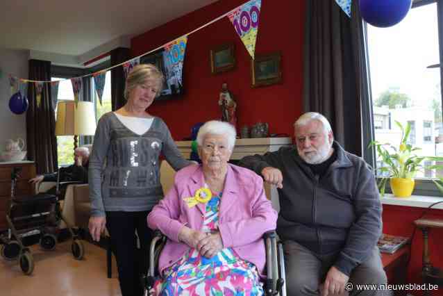 Maria viert 100ste verjaardag in woonzorgcentrum