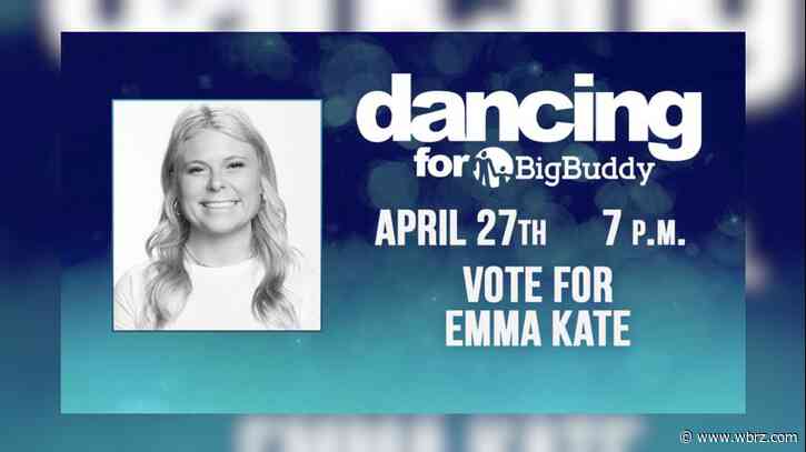 Dancing for Big Buddy kicks off Saturday! Vote for your Storm Station Meteorologist Emma Kate Cowan!