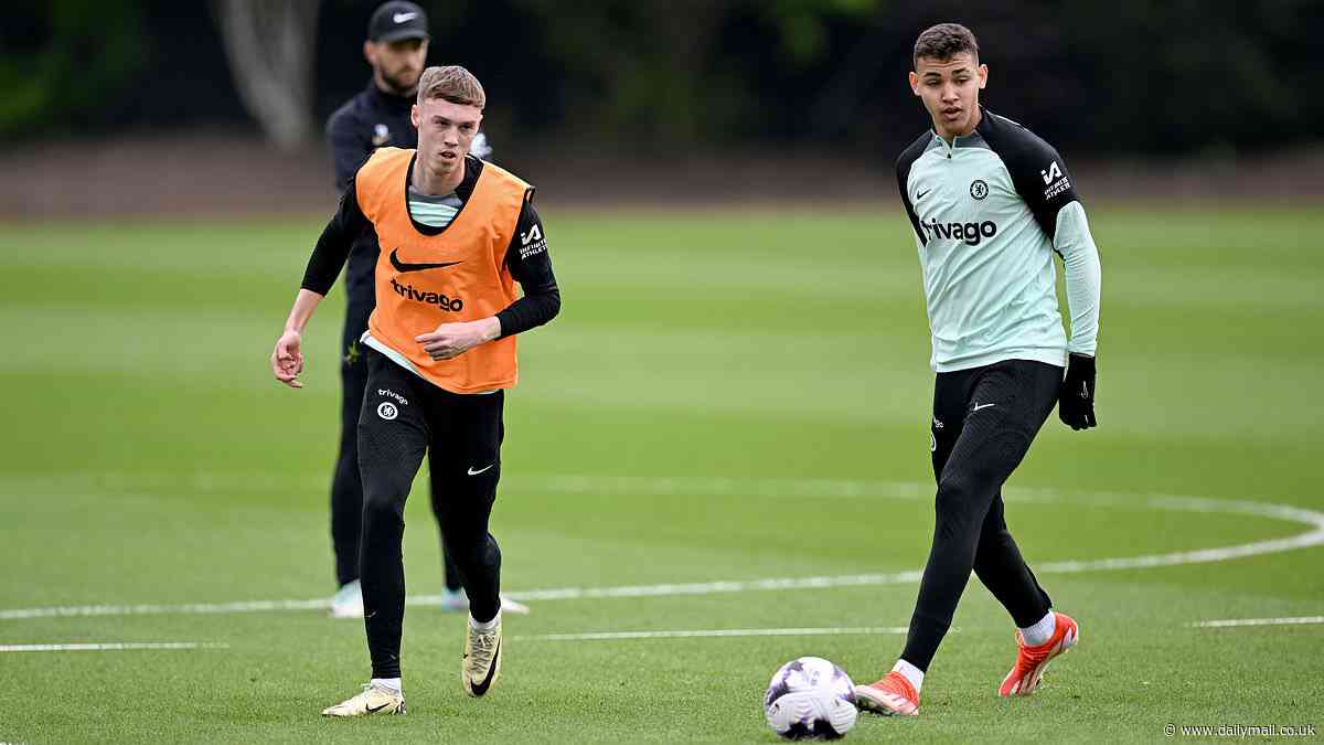 Chelsea receive welcome boost as Cole Palmer trains with his team-mates after missing his side's 5-0 capitulation at Arsenal due to illness
