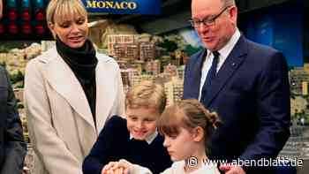 Albert II. von Monaco mit Familie im Miniatur Wunderland