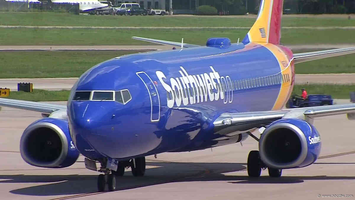 Southwest Airlines ending flights at Houston's Bush International, three other airports