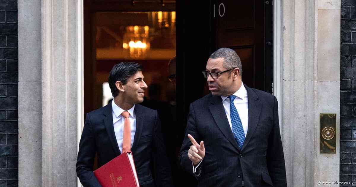 James Cleverly warns Tory plotters that ousting Rishi Sunak would be a 'catastrophically bad idea'