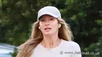 Gisele Bundchen looks somber on dog walk as she is seen for FIRST time since being pulled over by police and breaking down in tears in Miami