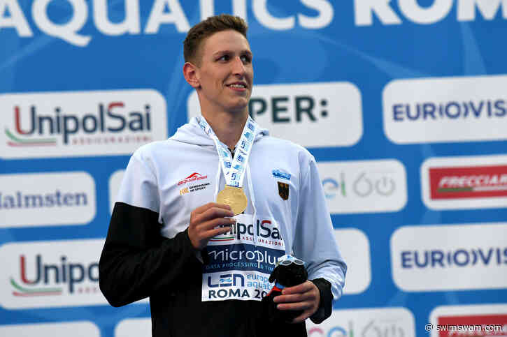 Lukas Maertens Posts World Leading 3:40.33 400 Freestyle To Open German Championships