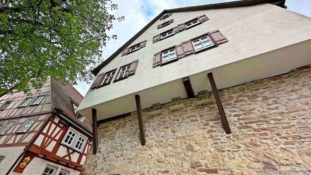 Im Rampenlicht: Nagolds ältestes Wohnhaus – das Steinhaus