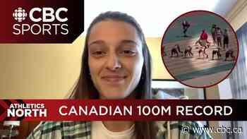 Audrey Leduc didn’t know she had broken the women’s 100m Canadian record | Athletics North