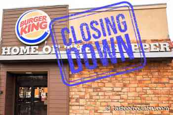 Burger King Closing Stores Across America