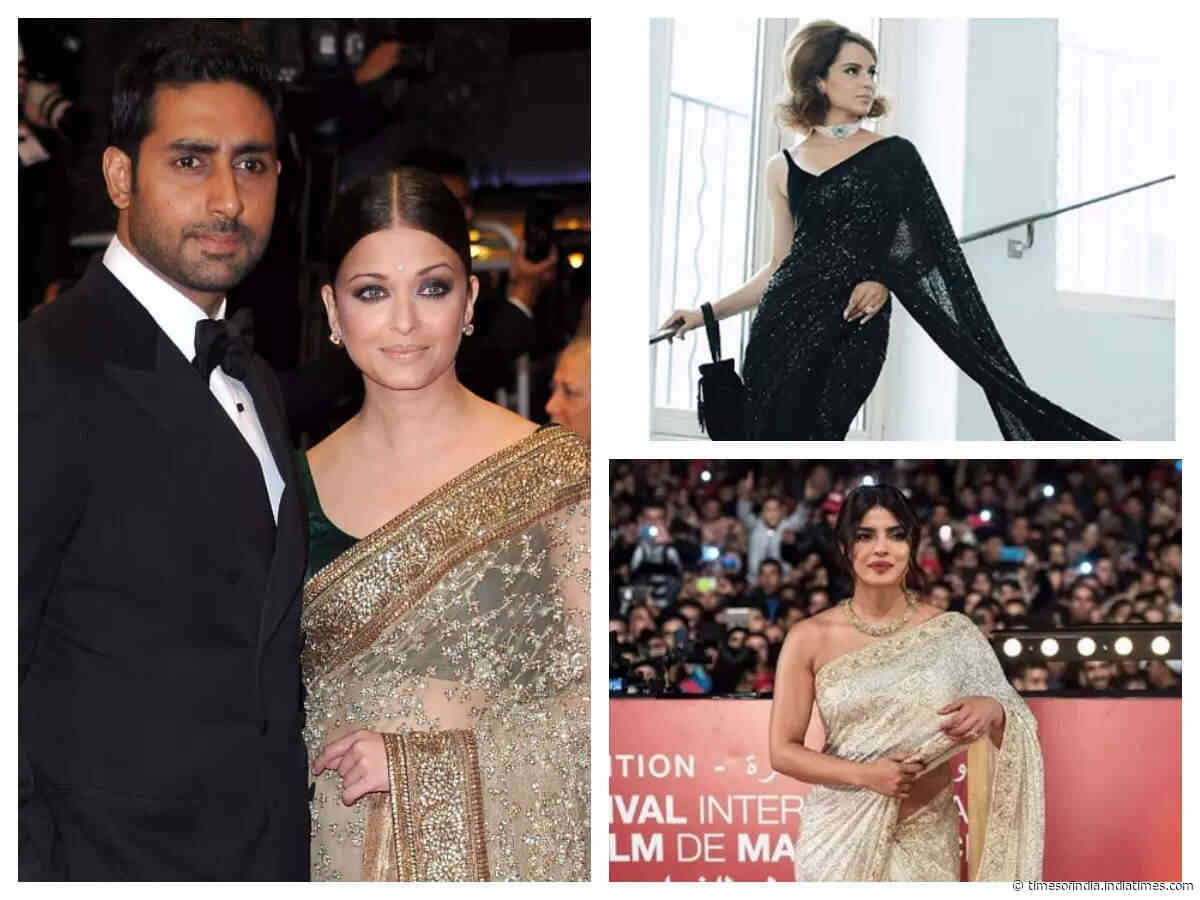Actresses who elevated sarees at global red carpet