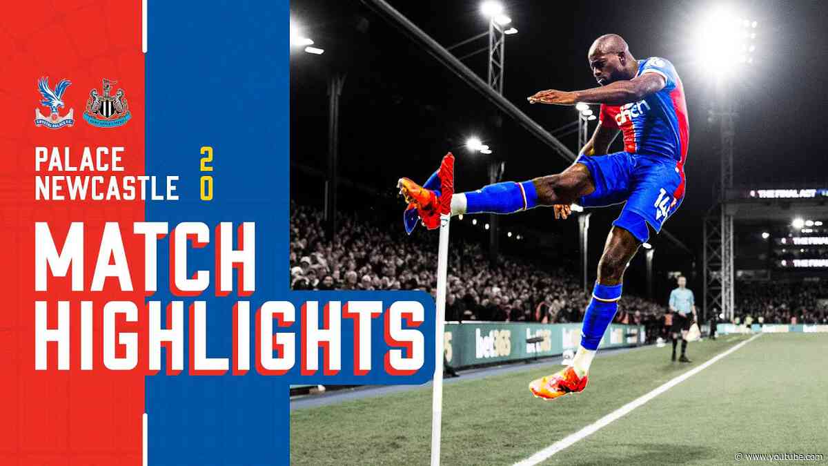 ANOTHER MATETA BRACE! ⚽️ ⚡️ | Premier League Highlights: Crystal Palace 2-0 Newcastle United