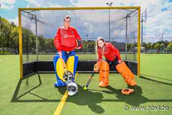 Papa Sven Erik (57) en dochter Alicia (10) staan allebei in doel bij Hasseltse hockeyclub: “Maar mijn dochter is nu al beter”