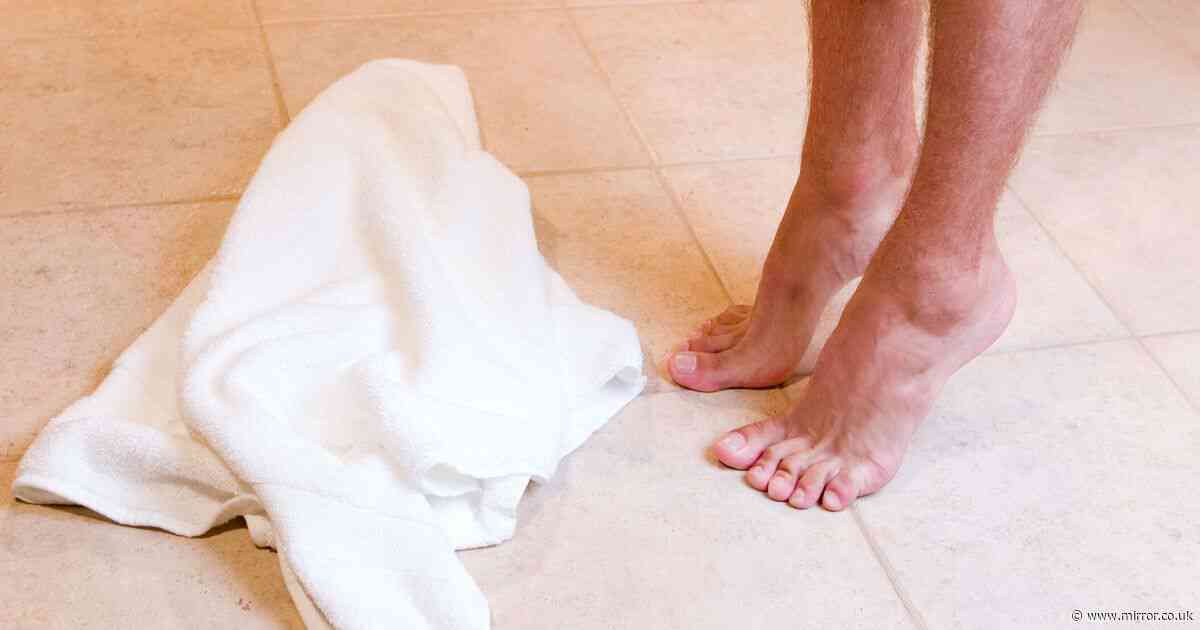 Little-known towel mistake can cause mould to grow in bathroom in just 12 hours