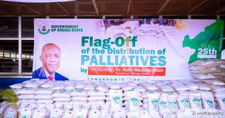 Gov inaugurates 2nd phase of palliative distribution to poor Enugu residents