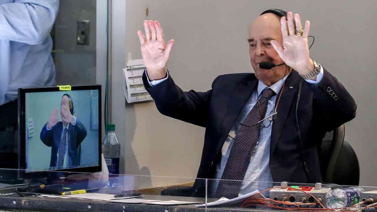 Cole, longtime voice of hockey in Canada, dies
