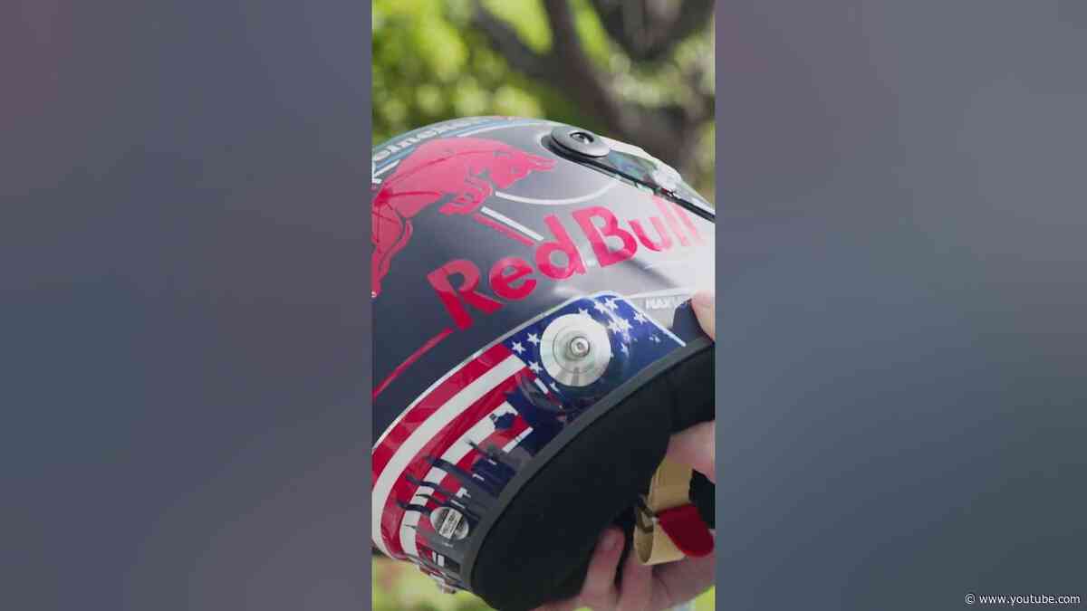 Max Verstappen - USA 2024 Helmet