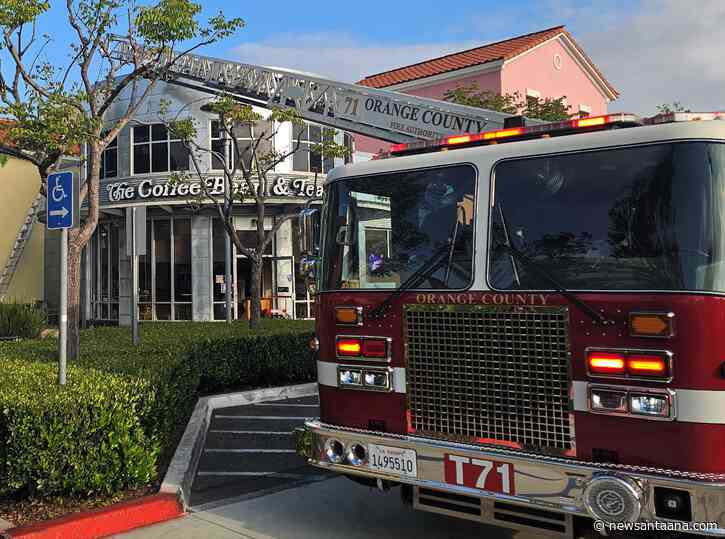 A fire at the Coffee Bean & Tea Leaf at the City Place was quickly extinguished