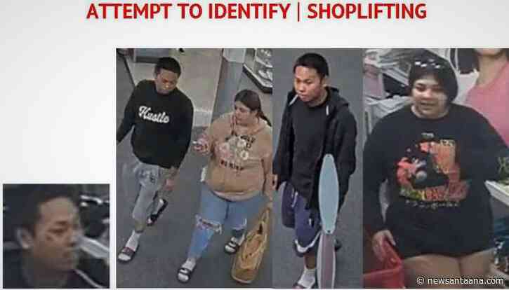 The Westminster Police are trying to identify two Target shoplifters