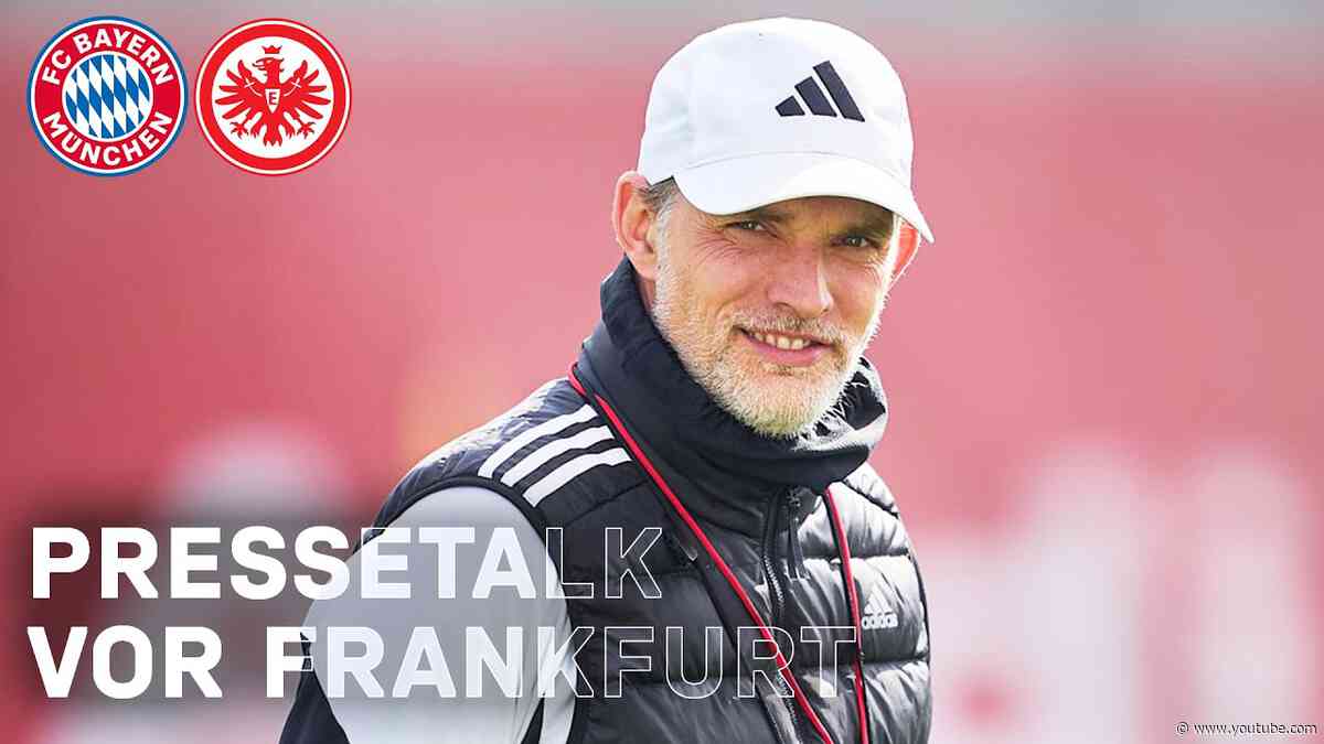 LIVE 🔴 Pressetalk vor FC Bayern - Eintracht Frankfurt | 🇩🇪