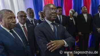 Übergangsrat in Haiti vereidigt, Ministerpräsident tritt zurück